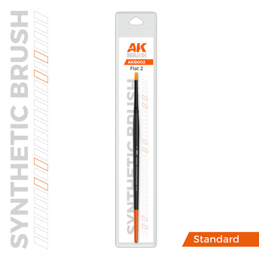AKB002 - AK Synthetic Brush - Flat 2
