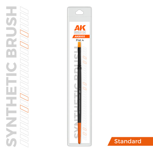 AKB003 - AK Synthetic Brush - Flat 4