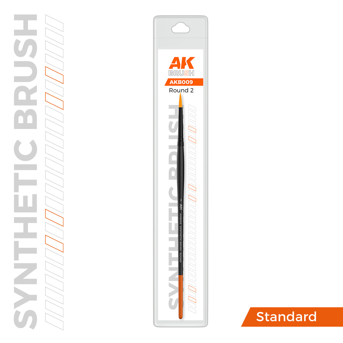 AKB009 - AK Synthetic Brush - Round 2