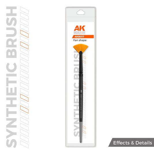 AKB017 - AK Synthetic Brush - Fan Shape