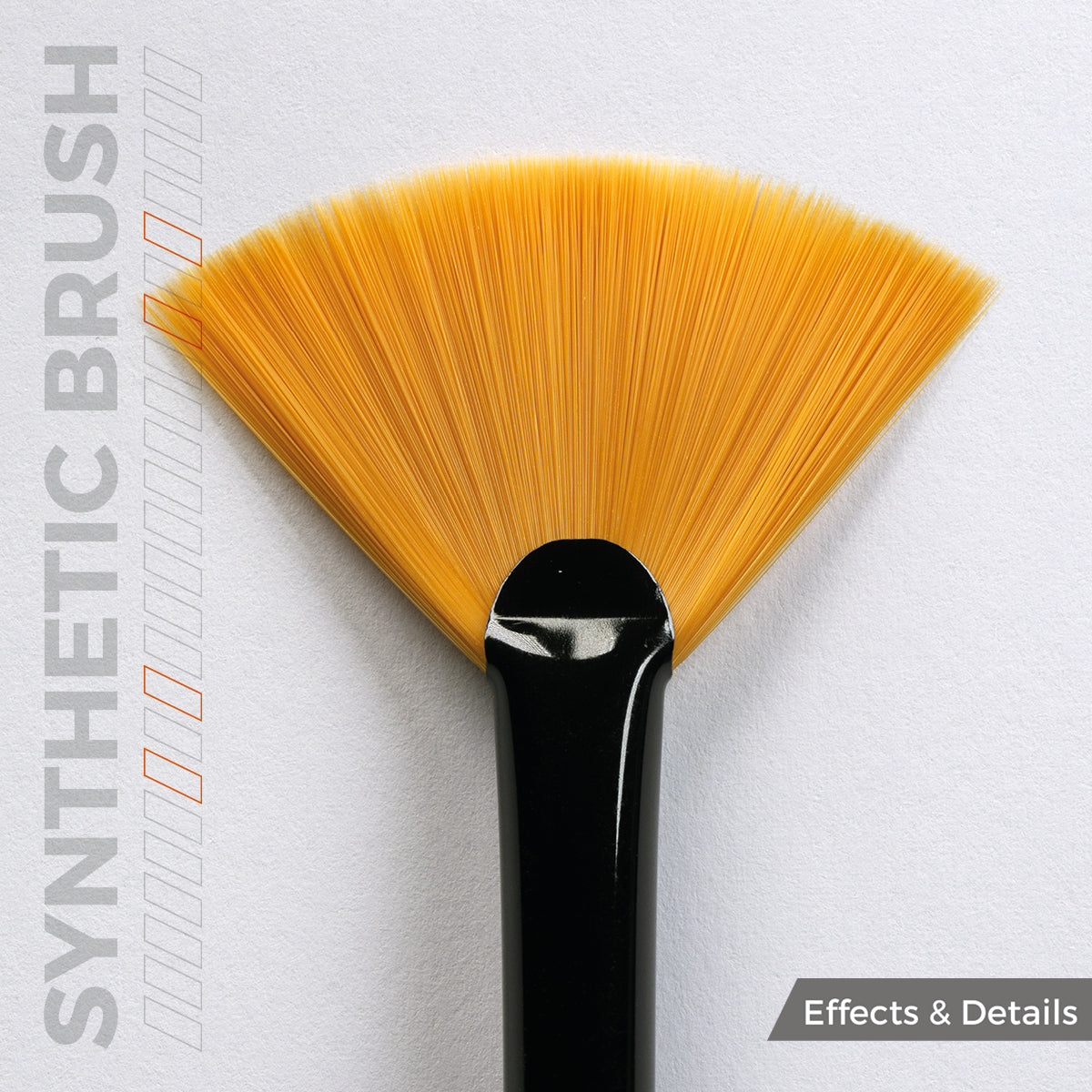 AKB017 - AK Synthetic Brush - Fan Shape