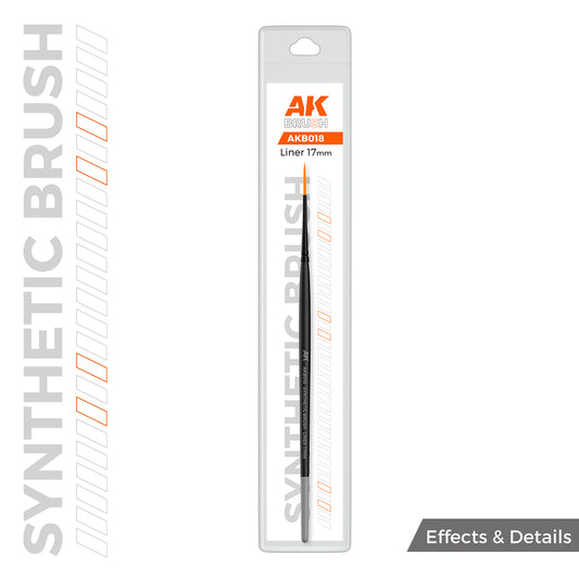 AKB018 - AK Synthetic Brush - Liner 17mm