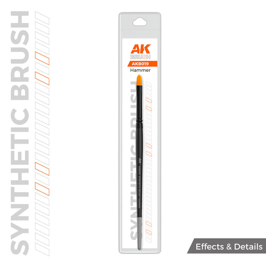 AKB019 - AK Synthetic Brush - Hammer