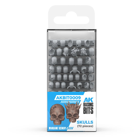 AKBIT0009 - Basing Bit - Wargame Scenery - Skulls