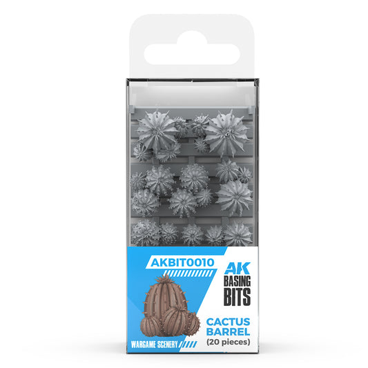 AKBIT0010 - Basing Bit - Wargame Scenery - Cactus Barrel