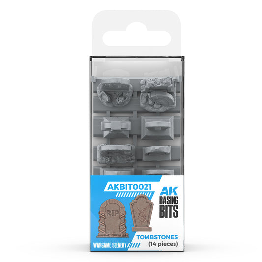 AKBIT0021 - Basing Bit - Wargame Scenery - Tumbstones