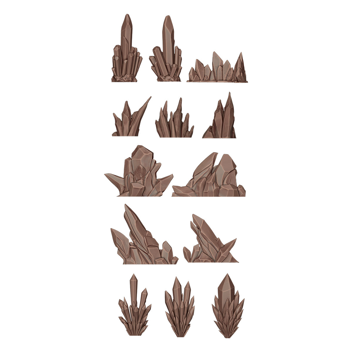 AKBIT0034 - Basing Bit - Special Effects - Ice FX (34 Pieces) - 特效 - 冰晶特效