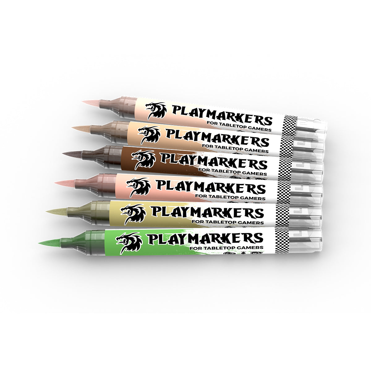 AKM107 - AK Playmarkers Set - Skin & Flesh Tones (6 Markers)
