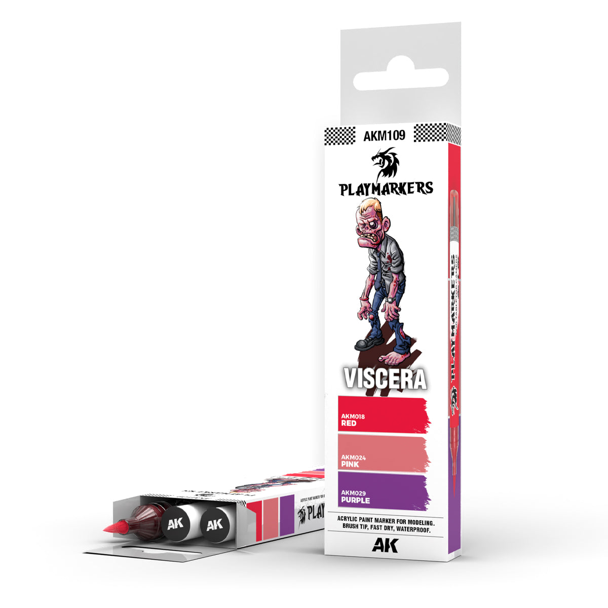 AKM109 - AK Playmarkers Set - Viscera (3 Markers)