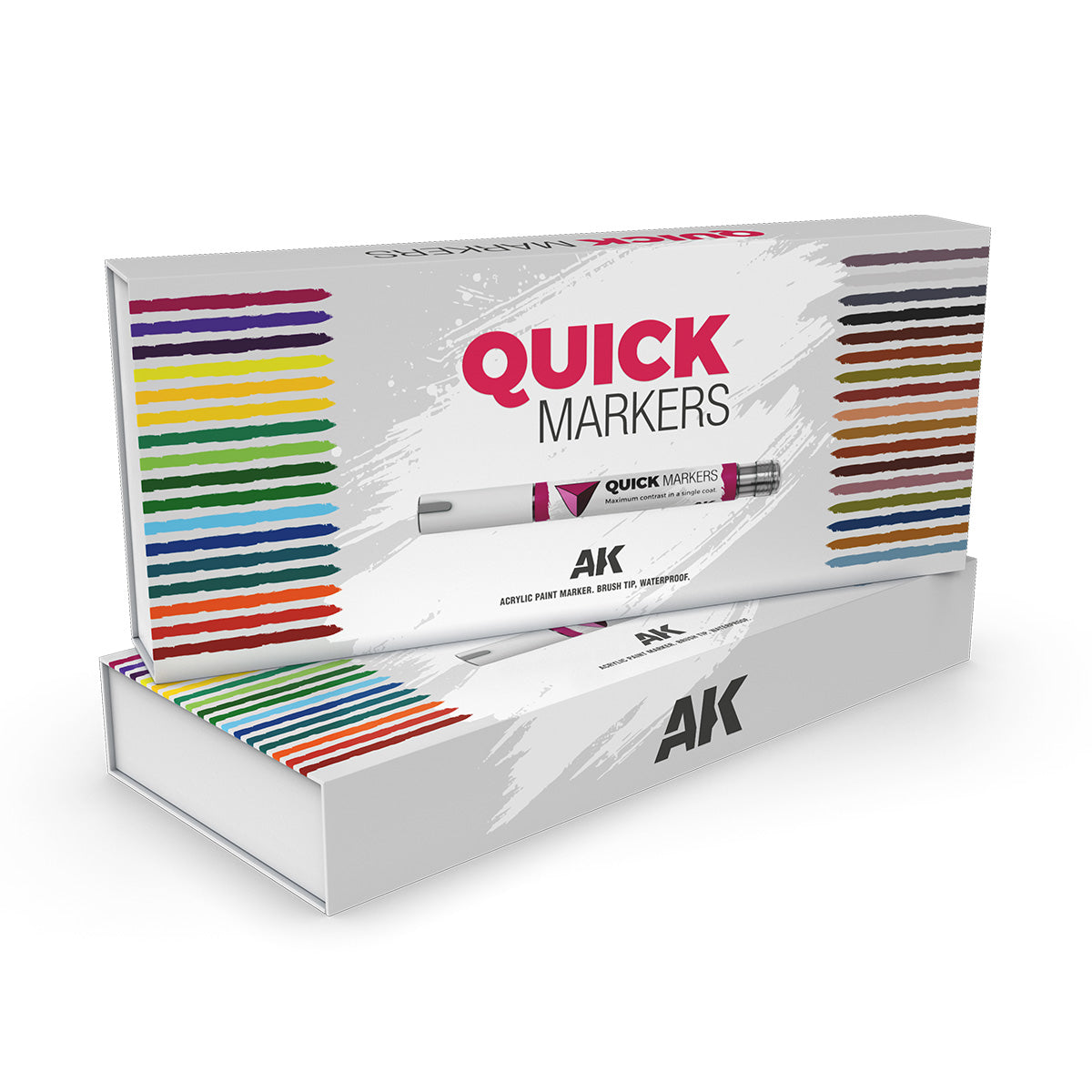 AKMQ150 - Quick Markers Special Box - Full Range (34 markers)