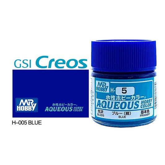 H005 - Aqueous Gloss Blue - GSI/水性漆 藍色