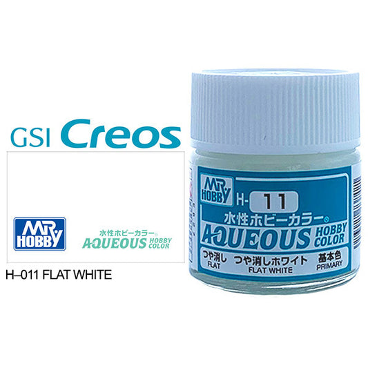 H011 - Aqueous Flat White - GSI/水性漆 消光白色