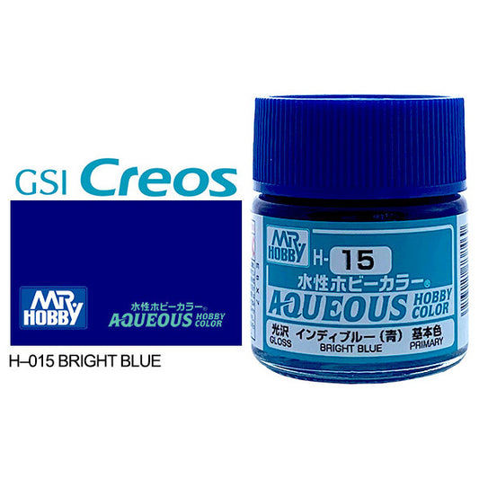 H015 - Aqueous Bright Blue - GSI/水性漆 靛藍色