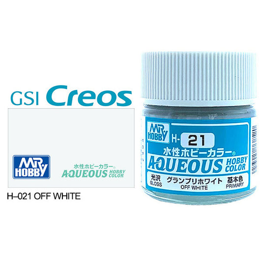 H021 - Aqueous Gloss Off White - GSI/水性漆 米白色