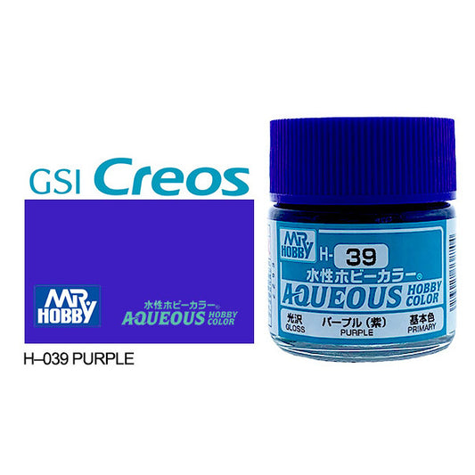 H039 - Aqueous Metallic Gloss Purple - GSI/水性漆 紫色