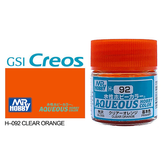 H092 - Aqueous Gloss Clear Orange - GSI/水性漆 透明橙色