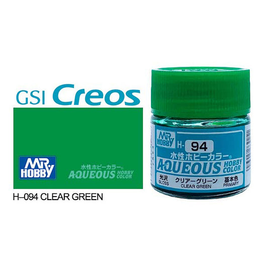 H094 - Aqueous Gloss Clear Green - GSI/水性漆 透明綠色