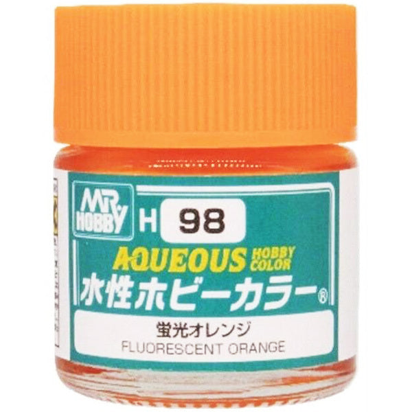 H098 - Aqueous Flurorescent Orange - GSI/水性漆 螢光橘