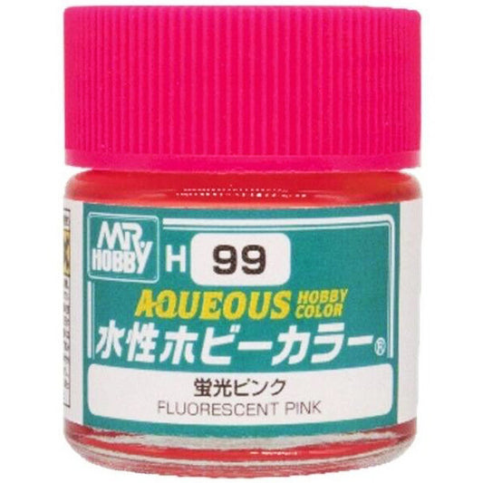 H099 - Aqueous Flurorescent Pink - GSI/水性漆 螢光粉