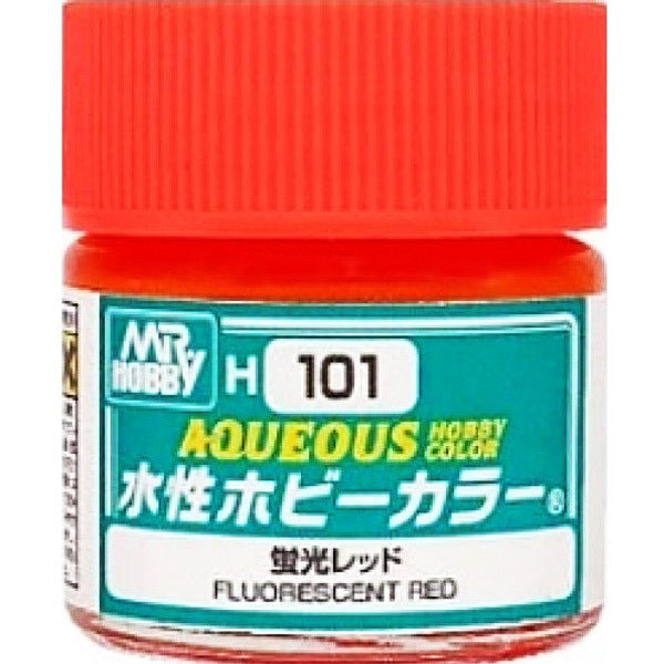 H101 - Aqueous Flurorescent Red - GSI/水性漆 瑩光紅