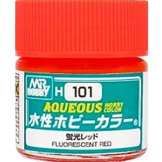 H101 - Aqueous Flurorescent Red - GSI/水性漆 瑩光紅