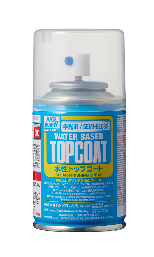 B502 - Aqueous Top Coat Semi-Gloss - GSI/半消透明表面處理漆