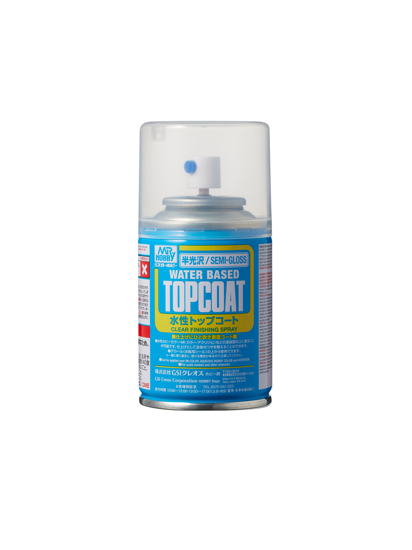 B502 - Aqueous Top Coat Semi-Gloss - GSI/半消透明表面處理漆