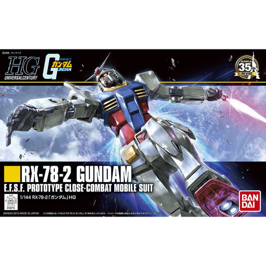 RX-78-2 Gundam - HGUC #191 1/144 RX-78-2 鋼彈