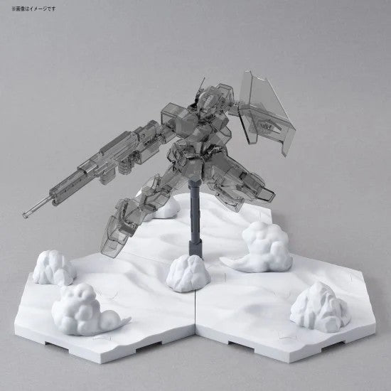 BANDAI Customize Scene Base Snowfield Ver - 改裝用場景台座 (雪原版本)