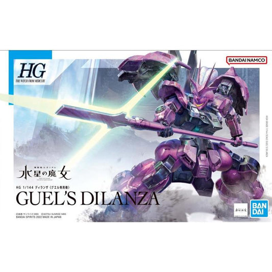BANDAI WFM HG Guel's Dilanza - 1/144 HG 水星的魔女#04 迪蘭薩（古爾專用機）