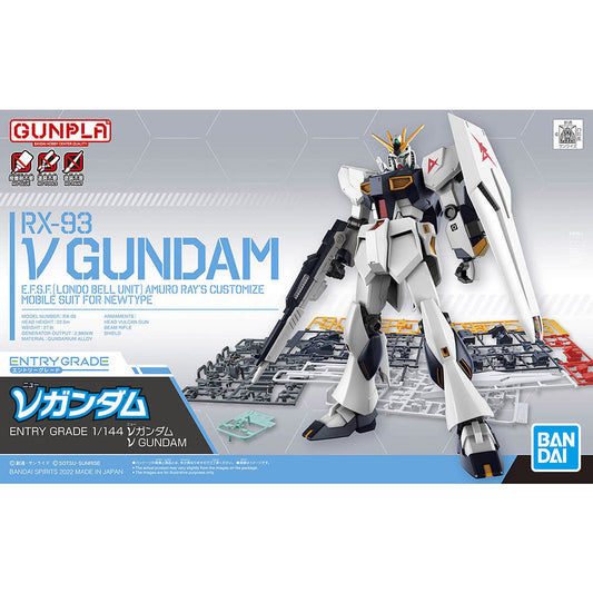 BANDAI ENTRY GRADE 1/144 Nu GUNDAM - ν鋼彈