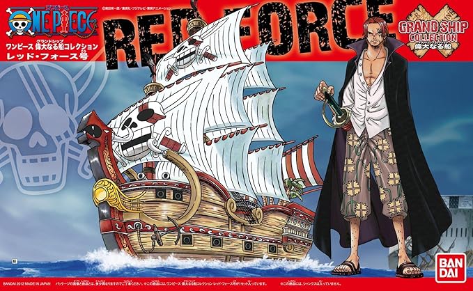 One Piece Grand Ship Collection Red Force - 偉大的船艦收藏集 紅色勢力號