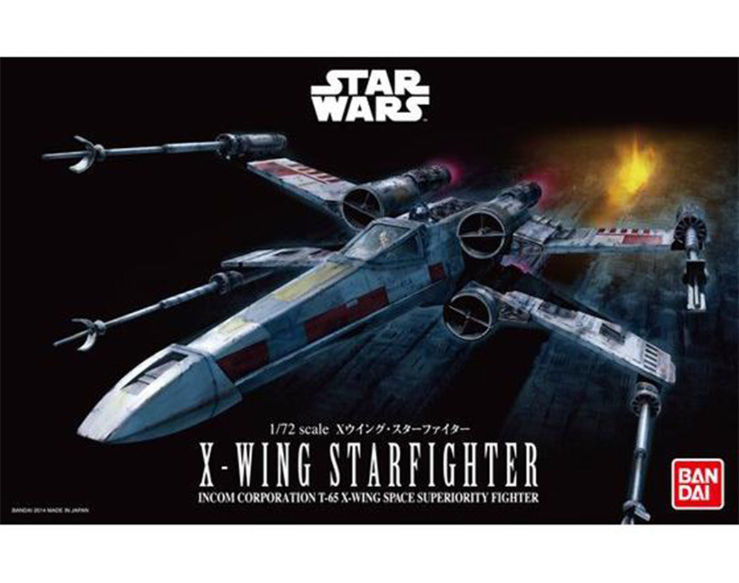 BANDAI 1/72 星際大戰 X-Wing - X翼星際戰機