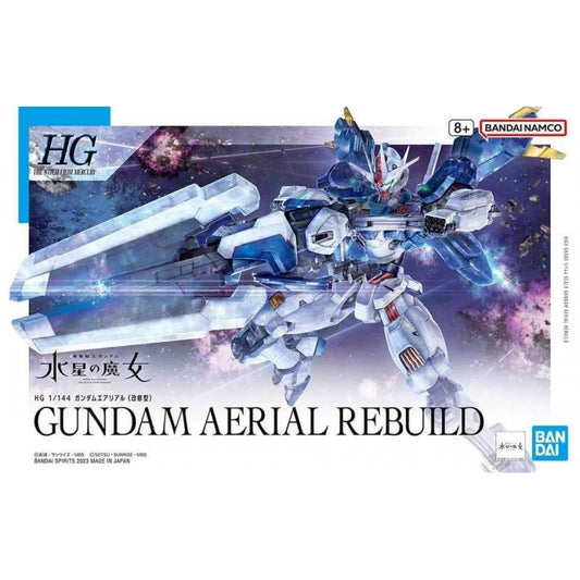 BANDAI WFM HG Gundam Aerial Rebuild - 1/144 HG 水星的魔女#19 風靈鋼彈（修改型）