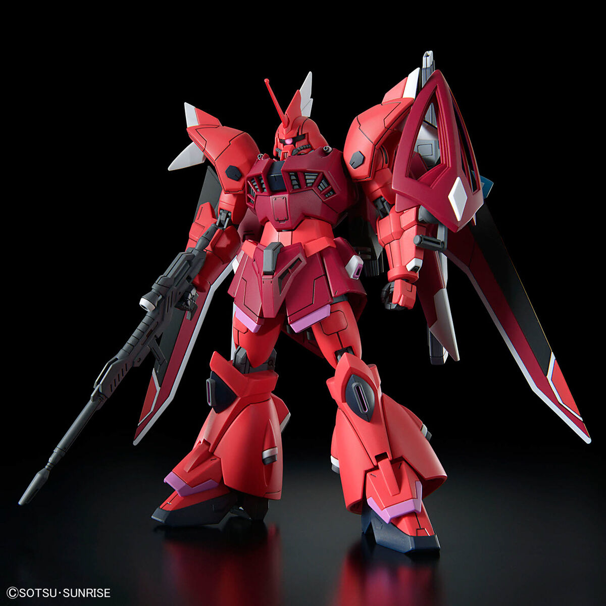 BANDAI HG#248 1/144 GELGOOG Menace (LUNAMARIA HAWKE CUSTOM) - 傑爾古格猛士(露娜瑪莉亞·霍克專用機)