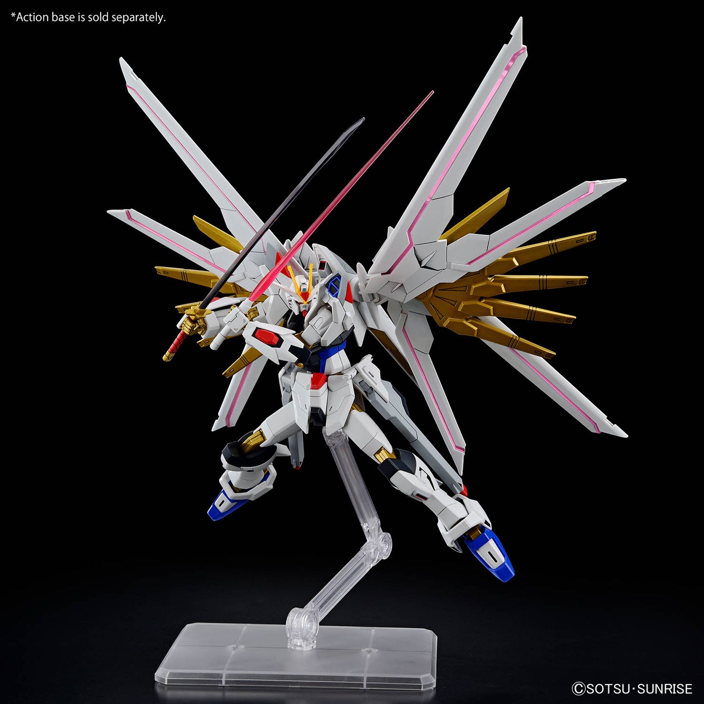 BANDAI SEED HG 1/144 Mighty Freedom Gundam - 1/144 HG#250 全能攻擊自由鋼彈