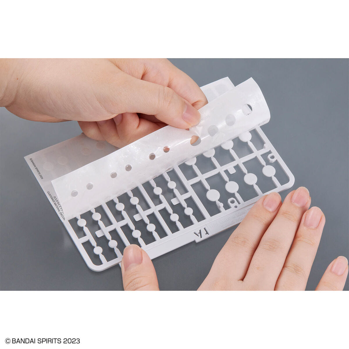 BANDAI Customize (Decoration Part 1 White) - 1/144 改裝用品（修飾零件1 白色）