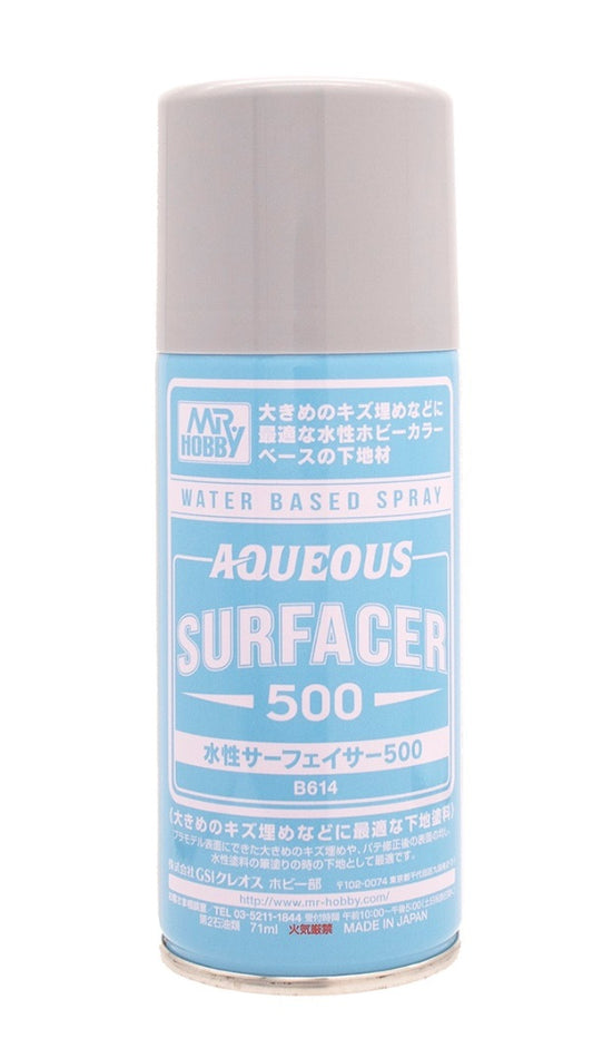 B614 - Aqueous Surfacer 500 Spray - GSI/水性灰色表面處理噴漆