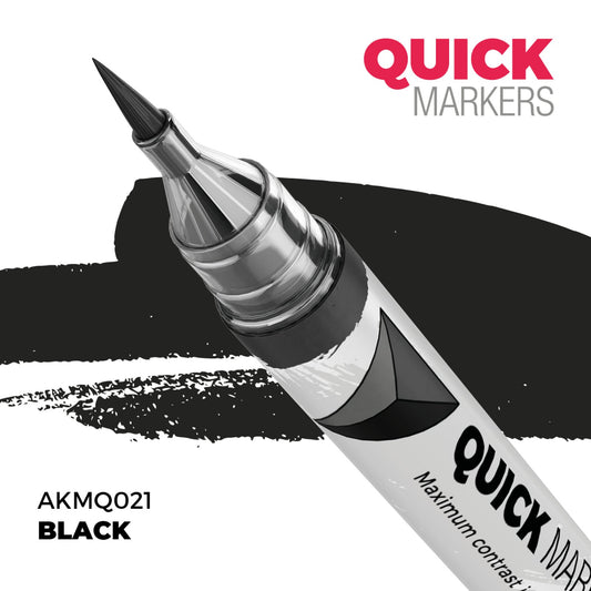 AKMQ021 - AK Quick Marker - Black - 黑色