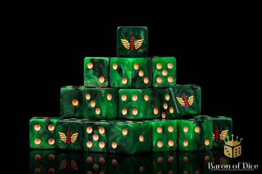 Baron of Dice - Angels of Death (Square Corner) / x25 Dice / 死亡天使(方角)