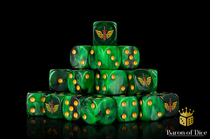Baron of Dice - Angels of Death (Round Corner) / x25 Dice / 死亡天使(圓角)