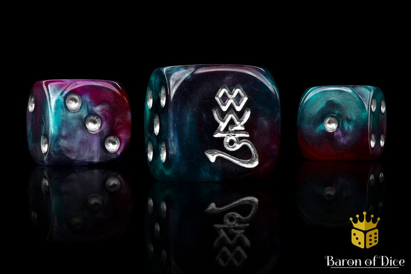 Baron of Dice - Infinity Elves Dice (Round Corner) / x25 Dice / 無盡精靈骰(圓角)