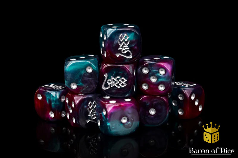 Baron of Dice - Infinity Elves Dice (Round Corner) / x25 Dice / 無盡精靈骰(圓角)