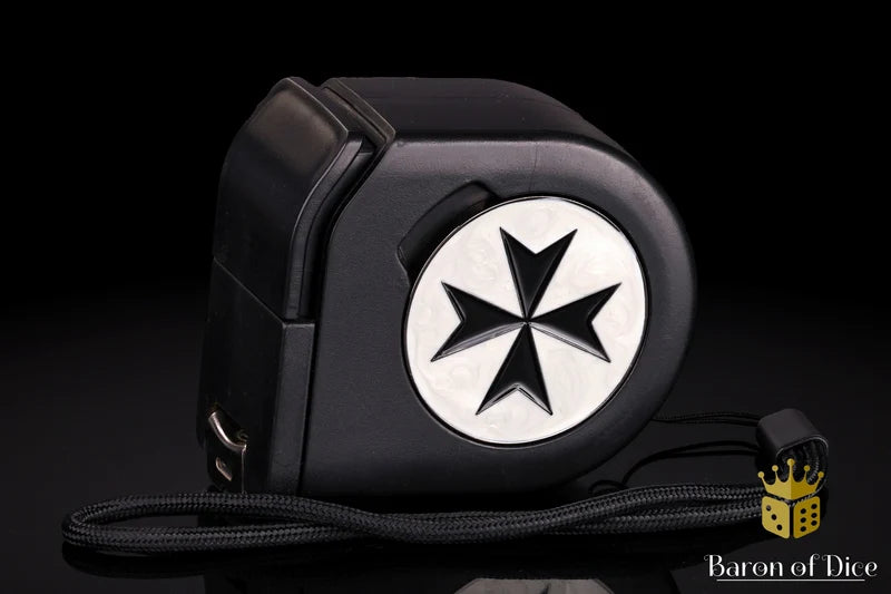 Baron of Dice - Wargaming Tape Measure / Templar Cross / 捲尺 - 聖堂十字