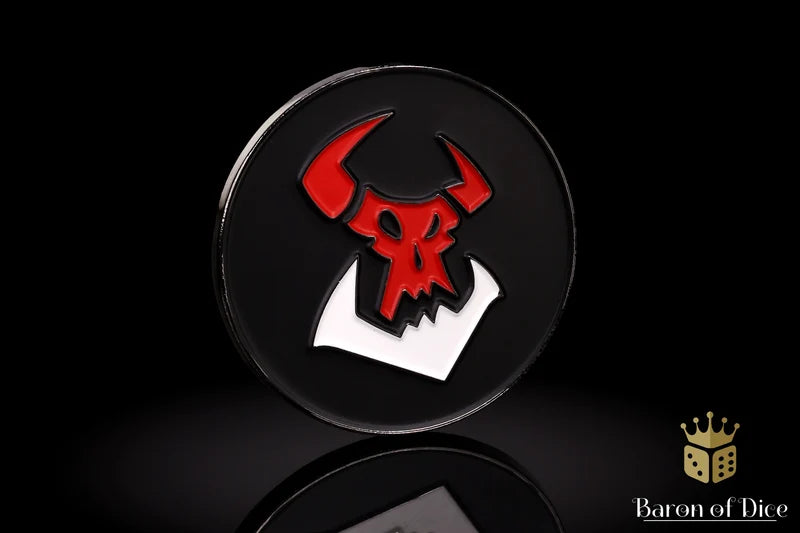 Baron of Dice - 40mm Coin / Black Orc / 硬幣 - 黑歐克
