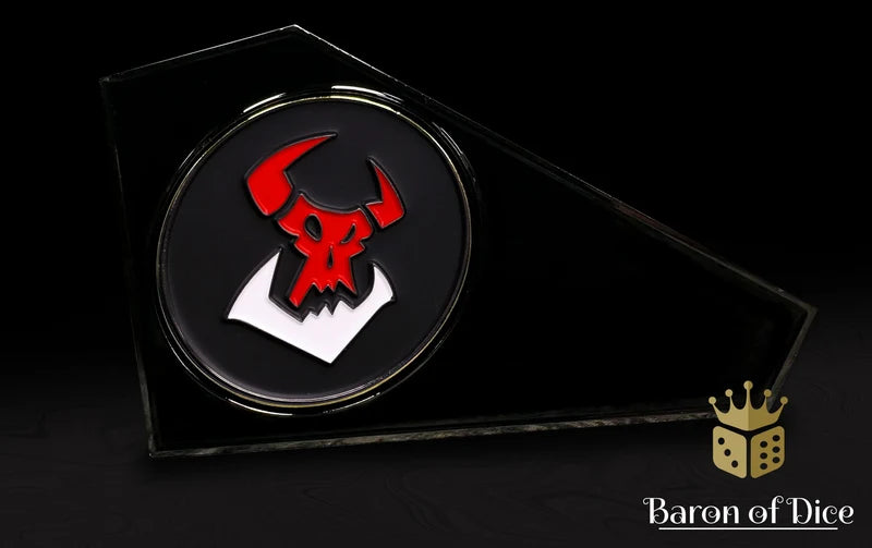 Baron of Dice - Metal Combat Gauge / Black Orc / 金屬測距尺 - 黑歐克