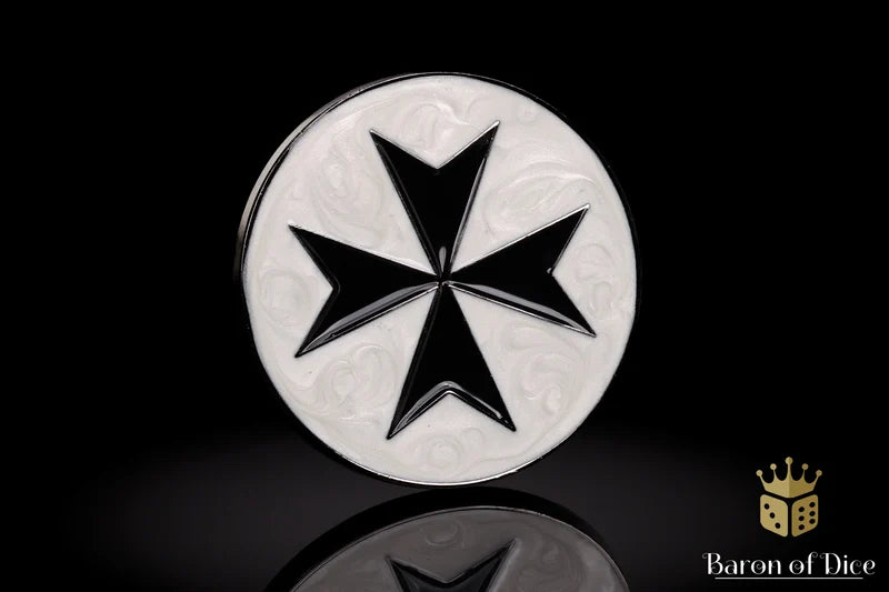Baron of Dice - 40mm Coin / Knights Templar / 硬幣 - 聖堂武士