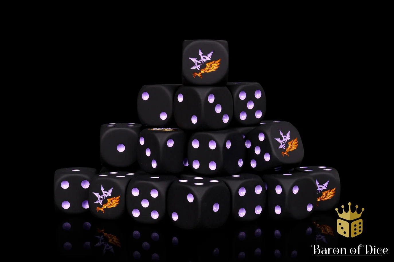 Baron of Dice - Children of Chaos / x25 Dice (Round Corner) / 混沌之子(圓角)