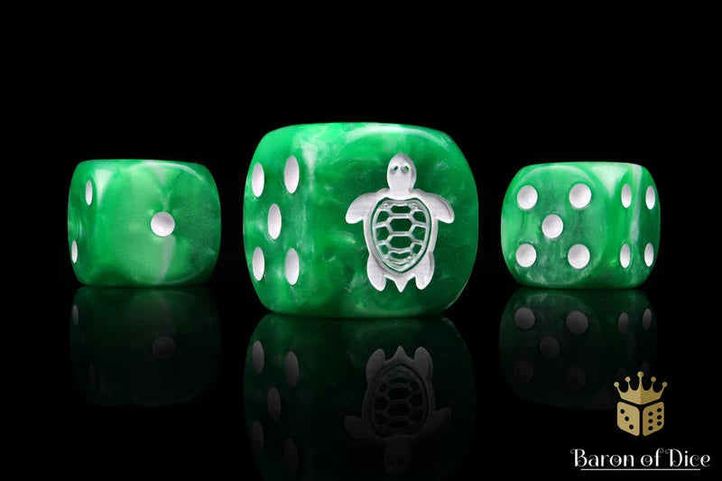 Baron of Dice - Sea Turtle Dice / x25 Dice / 海龜骰