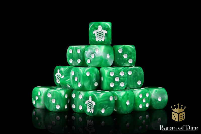 Baron of Dice - Sea Turtle Dice / x25 Dice / 海龜骰